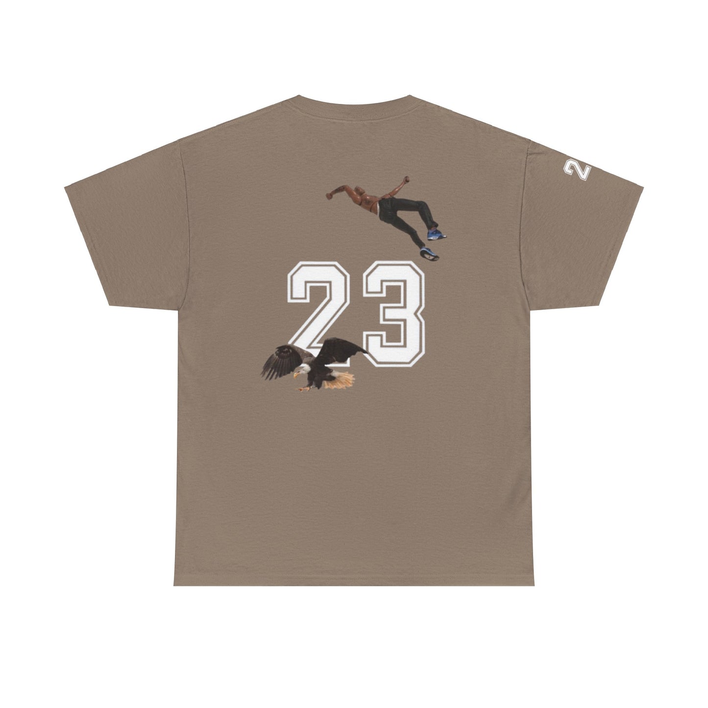 Cactus and Eagle Heavy Cotton Tee
