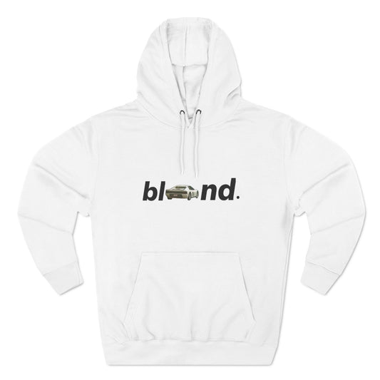 Three-Panel Fleece Hoodie