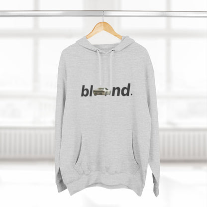 Three-Panel Fleece Hoodie