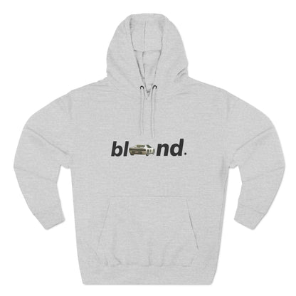 Three-Panel Fleece Hoodie