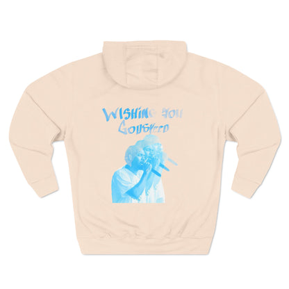 Three-Panel Fleece Hoodie