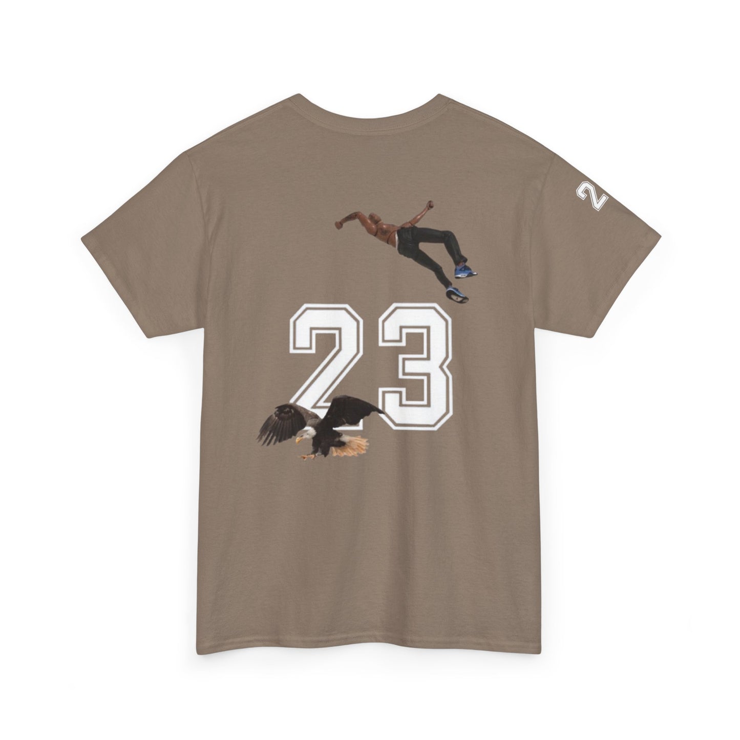 Cactus and Eagle  Heavy Cotton Tee